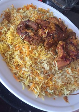 صورة لوصفة رز مع دجاج مشوي