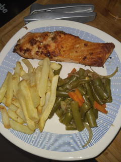 Una foto de Salmón a la Plancha!