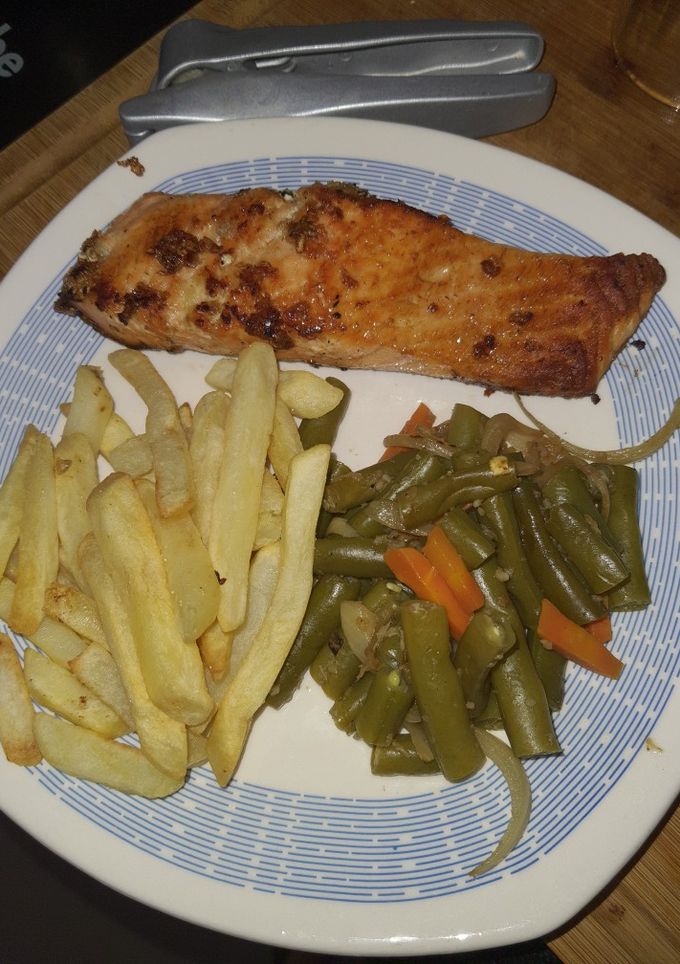 Una foto de Salmón a la Plancha!