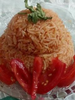 صورة لوصفة ارز بالطماطم