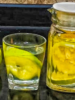 A picture of Detox-Lime Infused Water(Sweet Lemon).