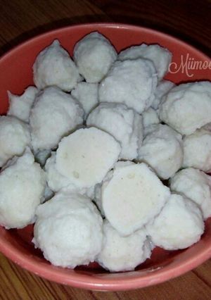 Foto resep Bakso Ayam Tanpa Baking Powder/Baking Soda