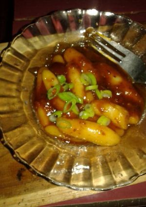 Foto resep Tteobokki/kue beras pedas