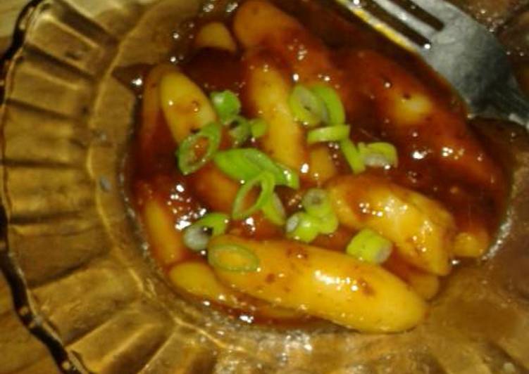 Tteobokki/kue beras pedas