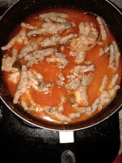 Foto resep Ceker & sayap pedas