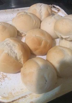 Una foto de Pan sin sal súper fácil y rápido !!