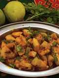 Sweet and sour Guava curry