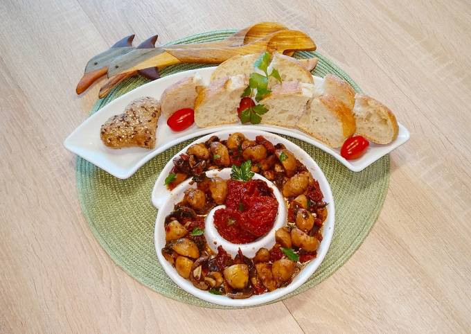 Antipasti mit Champignons