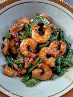Foto resep Sengkudang (oseng kacang udang)