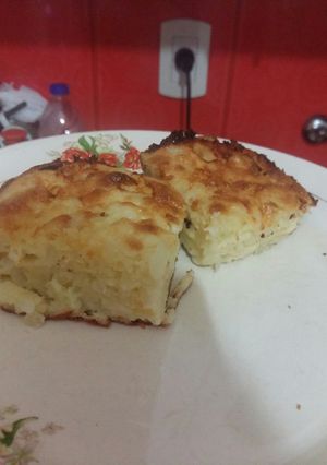 Una foto de Tarta de cebolla y queso