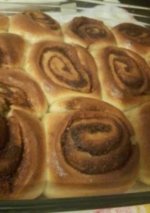 A picture of Cinnamon rolls.