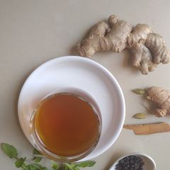 A picture of Immunity boosting kadha.
