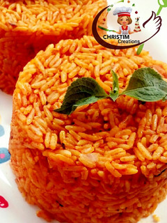 A picture of Party jollof rice.