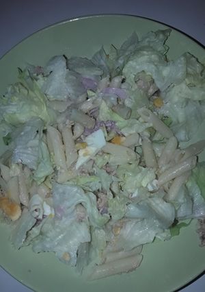 Una foto de Ensalada pasta jugosa