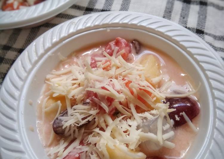 Resep Salad Buah Dadakan #dapuralamanda | Cara Membuat Salad Buah Dadakan #dapuralamanda Yang Sempurna