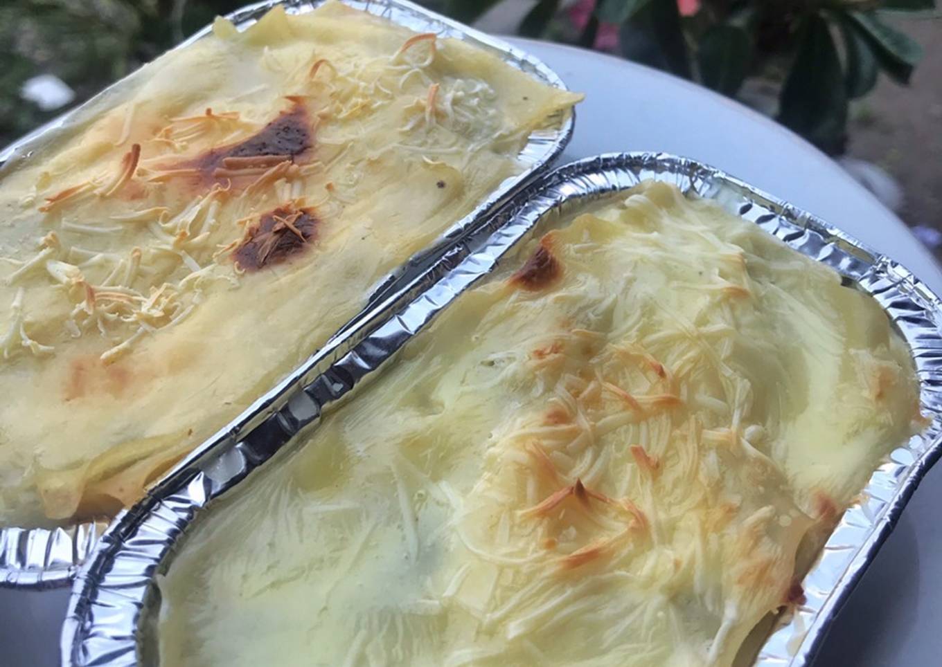 Beef spinach lasagna