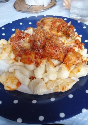 Una foto de Ñoquis de papas