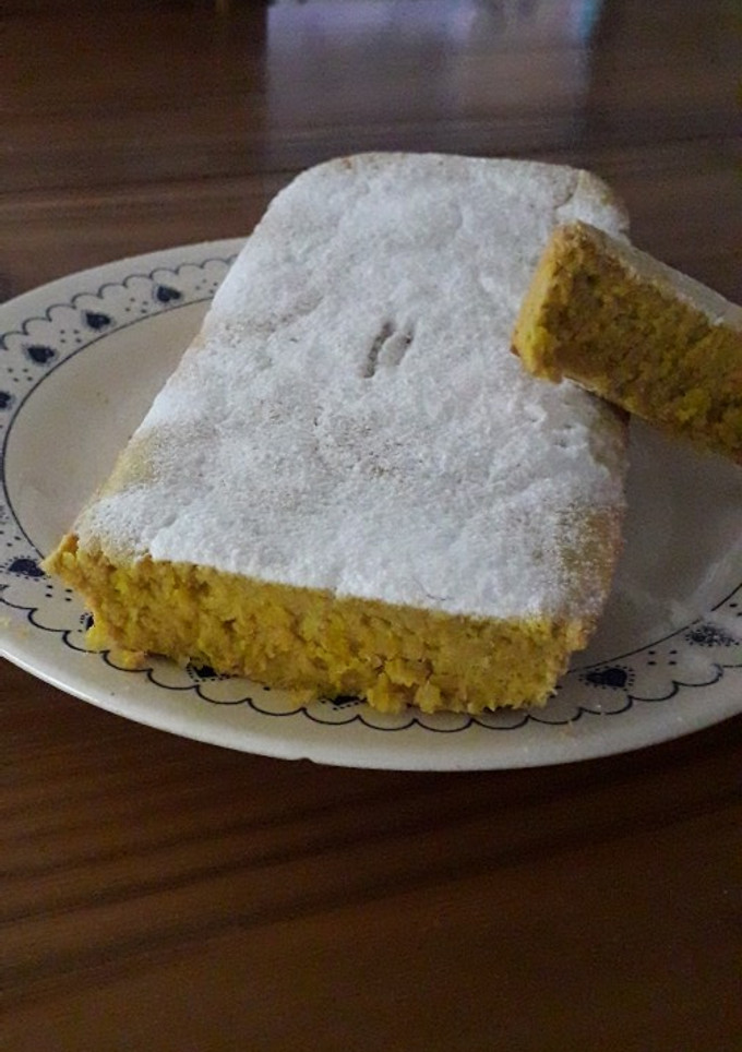 Una foto de Budín de mandarina y avena