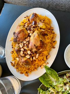 صورة لوصفة كبسة الدجاج