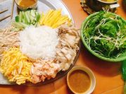 Hình ảnh của thịt ba chỉ chả lụa