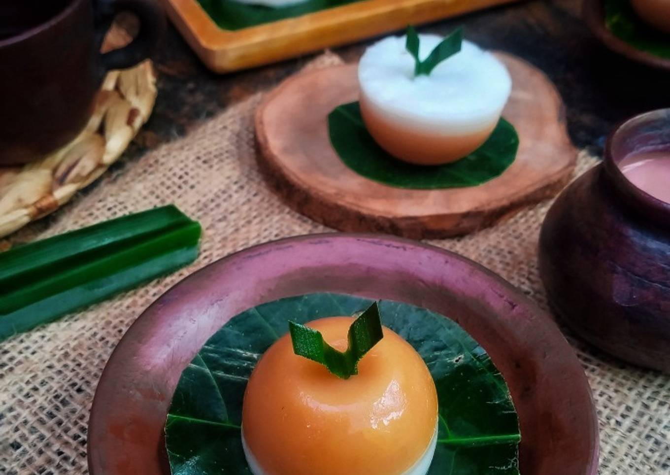 Kue Talam Gula Merah