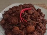 Rendang Daging Kentang