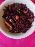 Beetroot sabzi