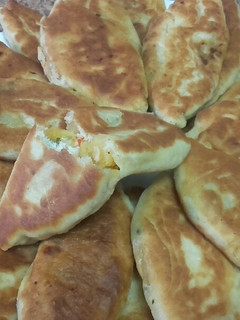 Una foto de Fataer rellenos de verduras y atún sin horno