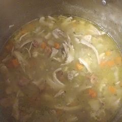 A picture of Chicken & Veggie Soup.