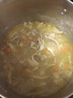 A picture of Chicken & Veggie Soup.