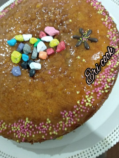 عکسی از دستور کیک پرتقالی با سس پرتقال 🍊🍰