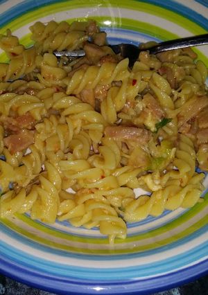 A picture of Spicy Carbonara.