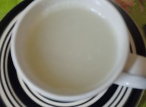 Una foto de Agua de avena, infusión, o como quieran llamarlo, puede ser con leche (avena con leche)