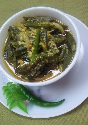 আচার ই দই ঢ্যাঁড়স (Achar e doi dhyros recipe in bengali) রেসিপির প্রধান ছবি