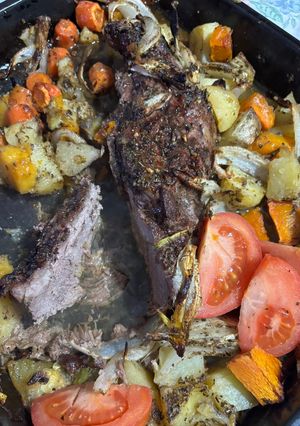 Una foto de Colita cuadril al horno