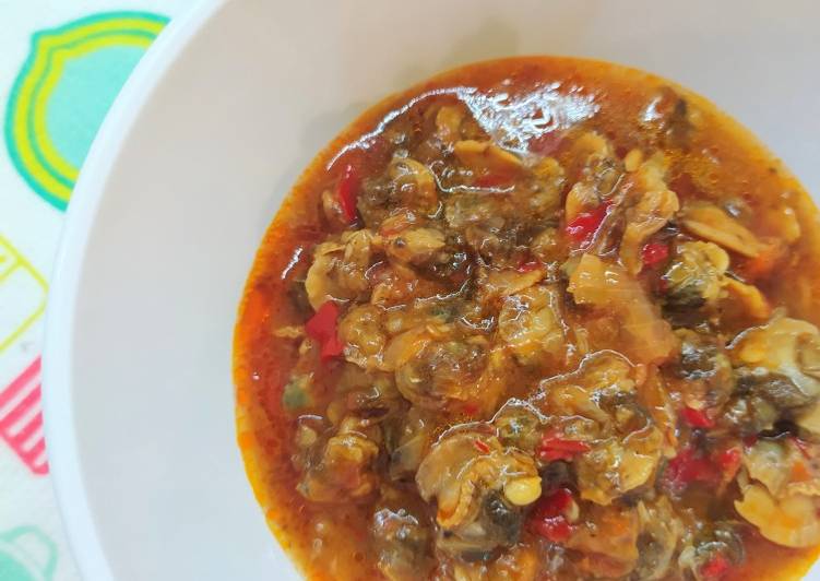 🧡 Kerang Saus Padang~