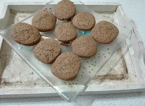 Una foto de Galletas de sirope y azúcar negra