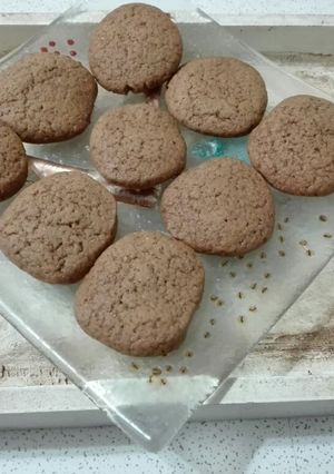 Una foto de Galletas de sirope y azúcar negra