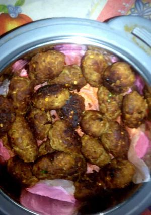 A picture of Gola Kabab.