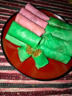 Foto resep Dadar gulung isi kelapa gula merah
