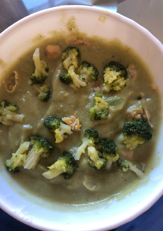 Una foto de 190. Crema de brocoli (entrante crema)