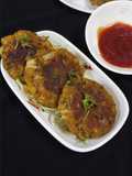 Mixed sprouts kabab