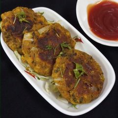 A picture of Mixed sprouts kabab.