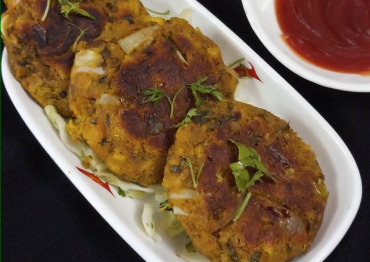 Steps to Make Award-winning Mixed sprouts kabab