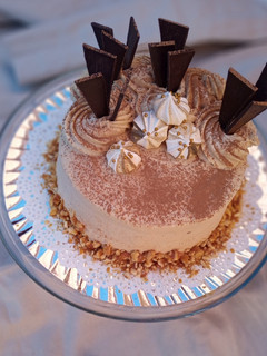 Una foto de Torta café moka