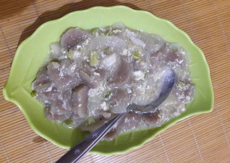 Seblak bakso pedasss