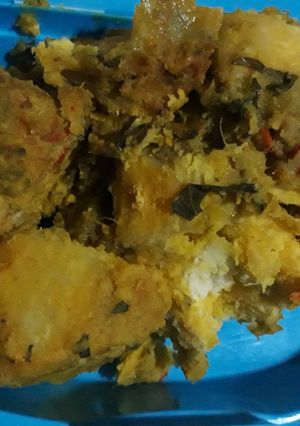 A picture of Yam porriage.