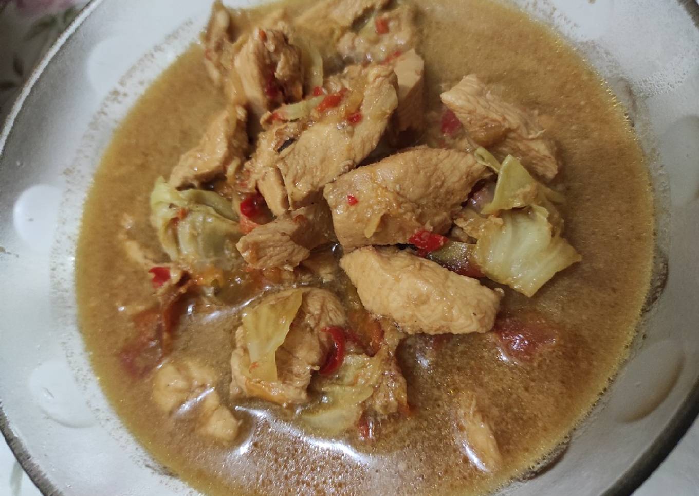 48. Tongseng Ayam Pedas