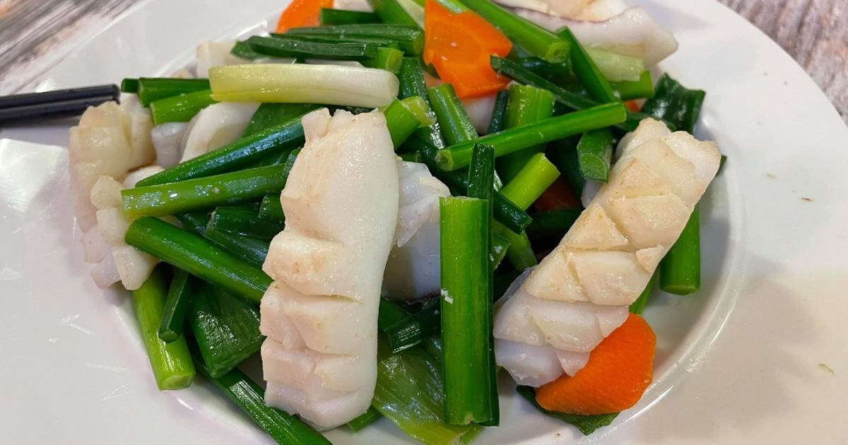 韭菜炒花枝 料理 食譜與做法共13 篇 簡易家常菜作法 Cookpad