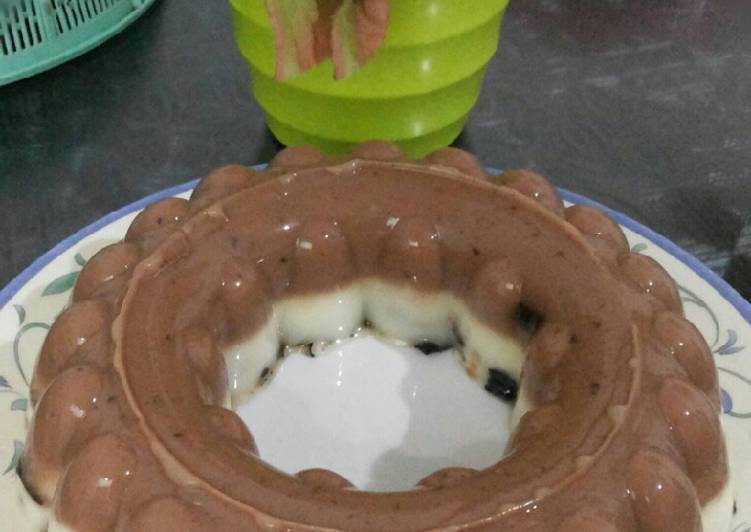 Resep Puding Susu Capucino, caramel oreo (by Nutrijel) | Resep Bumbu Puding Susu Capucino, caramel oreo (by Nutrijel) Yang Enak dan Simpel